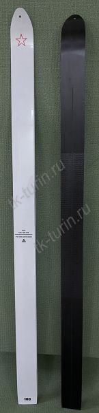 Лыжи армейские (туристические) NLF 10011 (ширина 10см) МО с насечкой р. 180, Название цвета: белый, Размер: 180 см, Страна-производитель: РОССИЯ, изображение 8