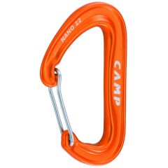 Карабин скалолазный , алюминиевый CAMP NANO 22 цвет оранжевый orange), Название цвета: Оранжевый, Страна-производитель: КИТАЙ