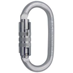 Карабин Oval PRO 3LOCK CAMP, стальной с автоматической муфтой