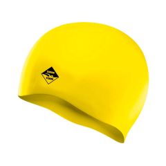 Шапочка для плавания SWIM TEAM, силиконовая, желтая, Название цвета: Жёлтый, Страна-производитель: КИТАЙ