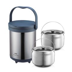 Термос с емкостью для еды THERMOS TCRA-6000 CS, 6 л, стальной