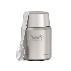 Термос для еды THERMOS IS - 300 MS, 0,47 л, стальной, Название цвета: серый, Страна-производитель: КИТАЙ