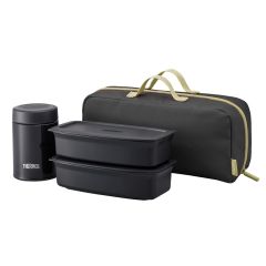 Ланч-набор THERMOS JEA-1001 SMB, 1 л, черный