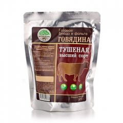 Готовое блюдо "Говядина тушеная (тушенка) высший сорт" 325 г (Кронидов), Товаров в упаковке, шт: 1, Варианты: Вес 325 г, Страна-производитель: РОССИЯ