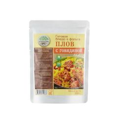Готовое блюдо "Плов с говядиной" 250г. (Кронидов)