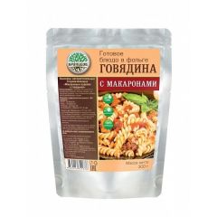 Готовое блюдо "Говядина с макаронами" 250 г. (Кронидов) 4шт 1кг