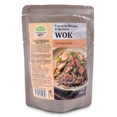 Готовое блюдо WOK курица соба 250 г. (кронидов)