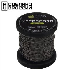 Микрокорд CORD катушка 30м, нейлон (graphite), Название цвета: серый, Товаров в упаковке, шт: 1, Варианты:  , Страна-производитель: РОССИЯ