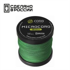 Микрокорд CORD катушка 30м (ultragreen), Название цвета: Зеленый, Варианты:  , Страна-производитель: РОССИЯ