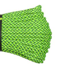 Паракорд 275 (мини) CORD nylon 10м RUS (green spec), Название цвета: Черный / Светло-зеленый, Товаров в упаковке, шт: 1, Варианты:  , Страна-производитель: РОССИЯ