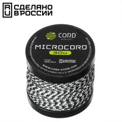 Микрокорд CORD катушка 30м (urban camo), Название цвета: Черно-серый / Белый, Варианты:  , Страна-производитель: РОССИЯ