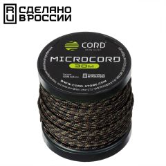 Микрокорд CORD катушка 30м (woodland), Название цвета: черный, Варианты:  , Страна-производитель: РОССИЯ