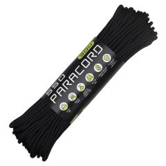 Паракорд 550 Cord 30м (black), Название цвета: черный, Товаров в упаковке, шт: 1, Варианты:  , Страна-производитель: РОССИЯ
