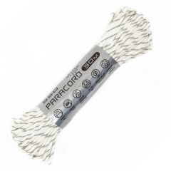 Паракорд 550 Cord 30м световозвращающий (white), Название цвета: белый, Товаров в упаковке, шт: 1, Страна-производитель: РОССИЯ