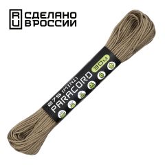 Паракорд 275 (мини) CORD nylon 30м RUS (tan), 颜色名称: 棕色, 包装内商品数量，件: 1, 选项:  , 生产国: 俄罗斯