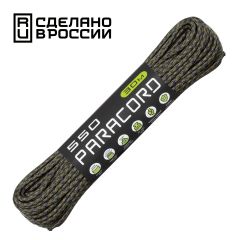 Паракорд 550 CORD nylon 30м RUS (multi camo), Название цвета: черный, Товаров в упаковке, шт: 1, Варианты:  , Страна-производитель: РОССИЯ