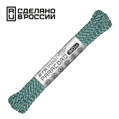Паракорд 275 (мини) CORD nylon 30м RUS световозвращающий (aquamarine), 颜色名称: 蔚蓝, 包装内商品数量，件: 1, 选项:  , 生产国: 俄罗斯