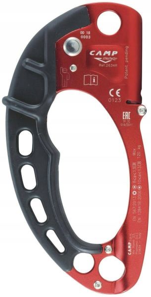 Зажим жумар TURBOHAND PRO CAMP, правый, алюминий, сталь, красный, изображение 2
