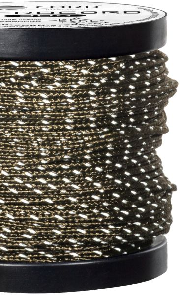 Микрокорд CORD катушка 10м светоотражающий (khaki), Название цвета: Хаки, Товаров в упаковке, шт: 1, Варианты:  , Страна-производитель: РОССИЯ, изображение 2