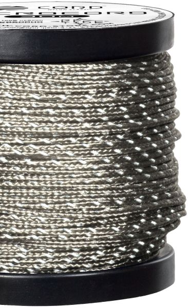 Микрокорд CORD катушка 10м светоотражающий (grey), Название цвета: серый, Товаров в упаковке, шт: 1, Варианты:  , Страна-производитель: РОССИЯ, изображение 2