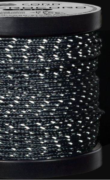 Микрокорд CORD катушка 10м светоотражающий (dark navy), Название цвета: Тёмно-синий, Товаров в упаковке, шт: 1, Варианты:  , Страна-производитель: РОССИЯ, изображение 3