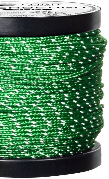 Микрокорд CORD катушка 10м светоотражающий (ultragreen), Название цвета: Зеленый, Товаров в упаковке, шт: 1, Варианты:  , Страна-производитель: РОССИЯ, изображение 2