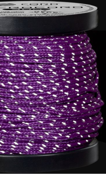 Микрокорд CORD катушка 30м светоотражающий (purple), Название цвета: Фиолетовый, Товаров в упаковке, шт: 1, Варианты:  , Страна-производитель: РОССИЯ, изображение 3