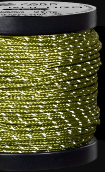 Микрокорд CORD катушка 30м светоотражающий (moss), Название цвета: Зеленый, Товаров в упаковке, шт: 1, Варианты:  , Страна-производитель: РОССИЯ, изображение 3