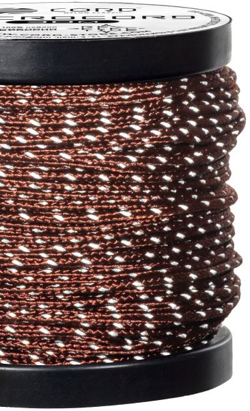 Микрокорд CORD катушка 30м светоотражающий (bordo), Название цвета: Бордовый, Товаров в упаковке, шт: 1, Варианты:  , Страна-производитель: РОССИЯ, изображение 2