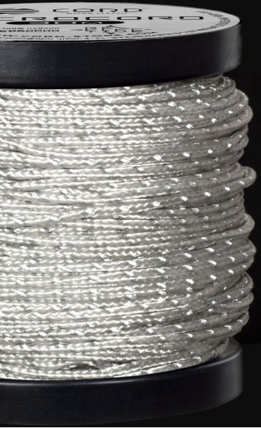 Микрокорд CORD катушка 30м светоотражающий (white), Название цвета: белый, Товаров в упаковке, шт: 1, Варианты:  , Страна-производитель: РОССИЯ, изображение 3