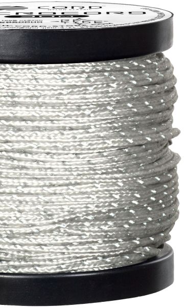 Микрокорд CORD катушка 30м светоотражающий (white), Название цвета: белый, Товаров в упаковке, шт: 1, Варианты:  , Страна-производитель: РОССИЯ, изображение 2