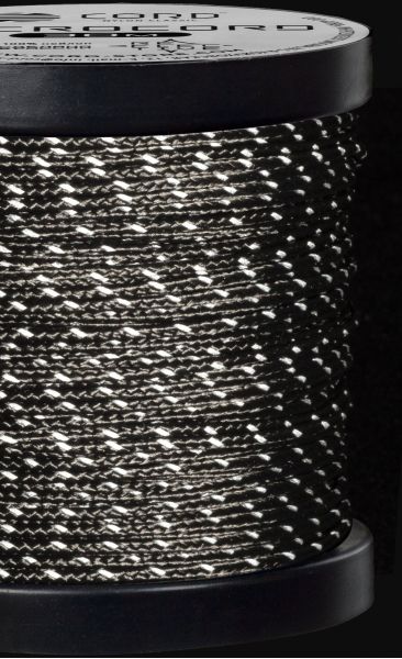 Микрокорд CORD катушка 30м светоотражающий (graphite), Название цвета: серый, Товаров в упаковке, шт: 1, Варианты:  , Страна-производитель: РОССИЯ, изображение 2