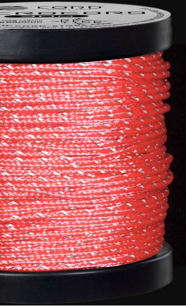 Микрокорд CORD катушка 30м светоотражающий (neon pink), Название цвета: Розовый, Товаров в упаковке, шт: 1, Варианты:  , Страна-производитель: РОССИЯ, изображение 2