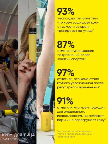 ONESS SPORT Крем для лица восстанавливающий ламеллярный, изображение 5