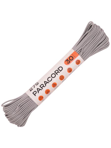 Паракорд 275 T-Gear x CORD nylon 30м (Grey), Название цвета: серый, Страна-производитель: РОССИЯ, изображение 2