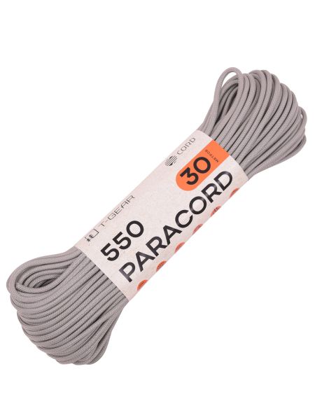 Паракорд 550 T-Gear x CORD nylon 30м (Grey), Название цвета: серый, Страна-производитель: РОССИЯ, изображение 2