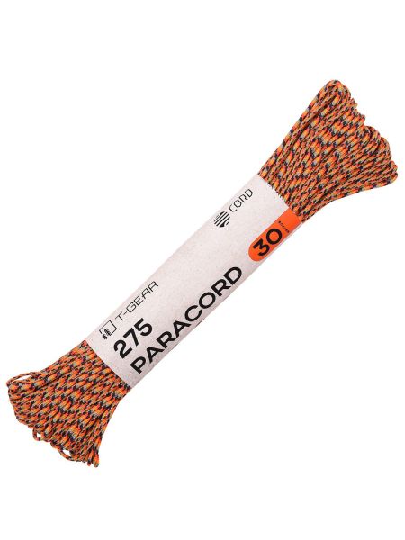 Паракорд 275 T-Gear x CORD nylon 30м (Motley X), Название цвета: Motley X, Страна-производитель: РОССИЯ, изображение 2