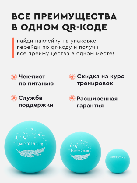 Набор массажных мячей МФР шарик для пилатеса, изображение 11