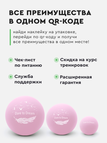 Набор массажных мячей МФР шарик для пилатеса, изображение 11