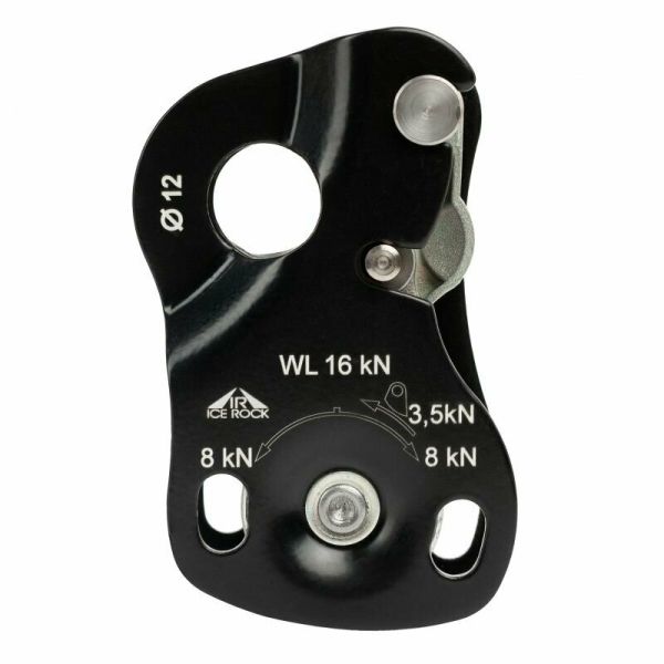 Блок-ролик с зажимом ELEPHANTI Вертикаль ICE ROCK IR 0415 черный, изображение 4