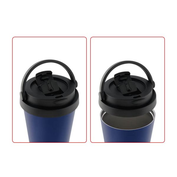 Термокружка THERMOcafe TCCM-500KA (DBL), 0,5 л, синяя, Название цвета: Синий, Страна-производитель: КИТАЙ, изображение 3