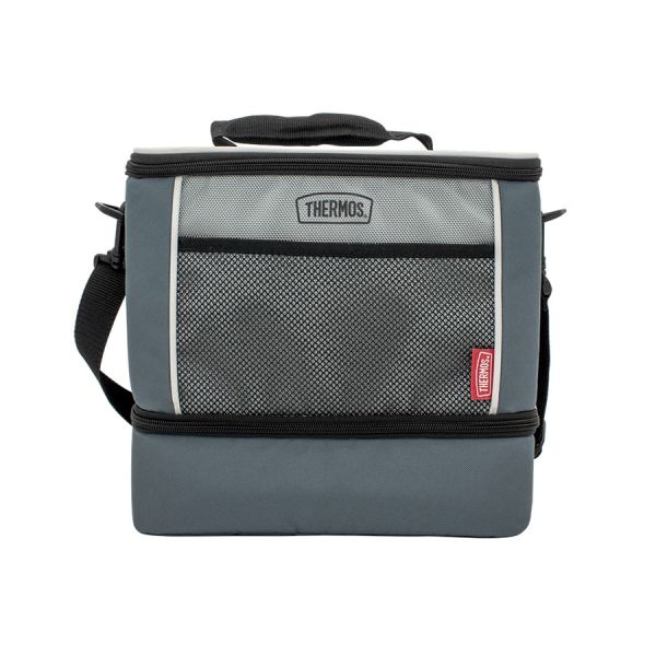 Термосумка THERMOS E5 DUAL Lunch Box, 9 л, серая, изображение 5