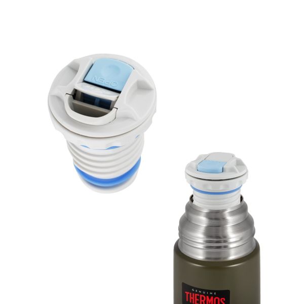 Термос THERMOS FBB - 1000 AG, 1 л, хаки, Название цвета: Хаки, изображение 5