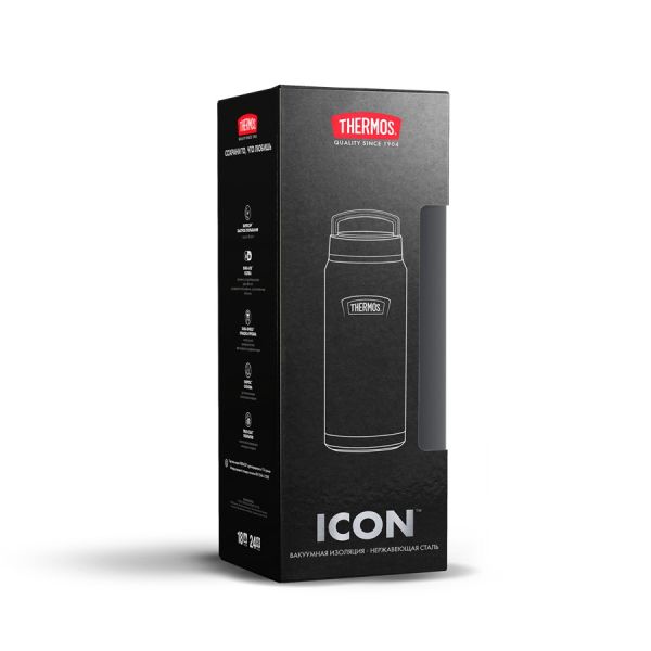 Термос THERMOS IS - 212 GT, 1,2 л, черный, Название цвета: черный, изображение 6