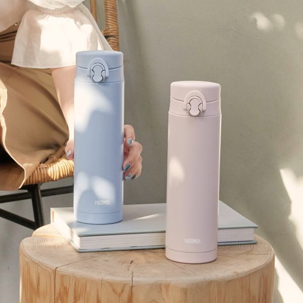 Термокружка THERMOS JNF - 502 LPK, 0,5 л, пудровая, Название цвета: Розовый, Страна-производитель: КИТАЙ, изображение 3