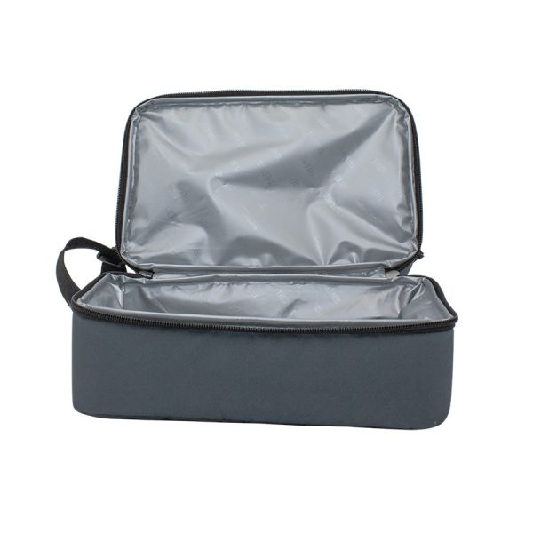 Термосумка THERMOS E5 DUAL Lunch Box, 9 л, серая, изображение 4