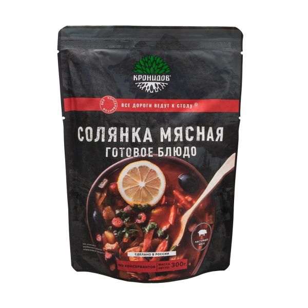 Готовое блюдо "Солянка" 300 г. (Кронидов)