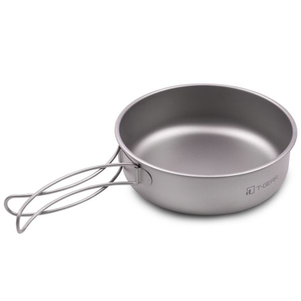 Миска с ручками титановая T-Gear Titanium Bowl 800, Объем, л: 0.8, Варианты:  , Страна-производитель: КИТАЙ