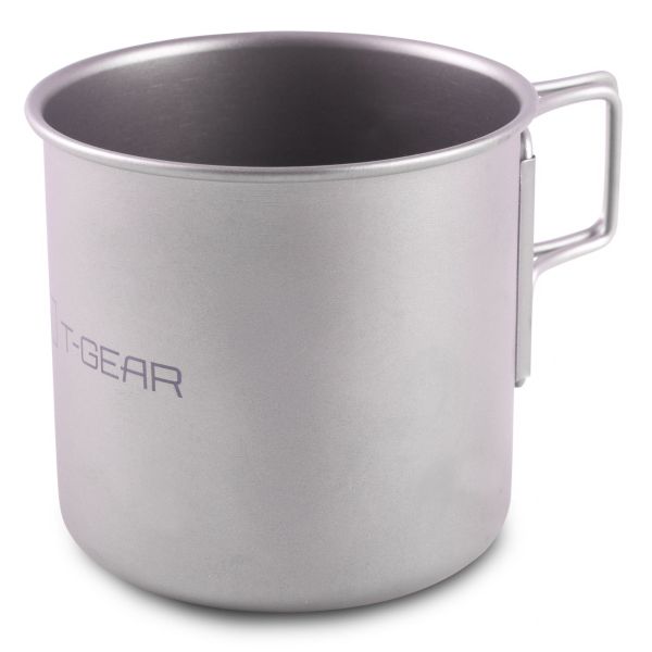 Кружкa титановая T-Gear Titanium Mug 350, Объем, л: 0.35, Варианты:  , Страна-производитель: КИТАЙ