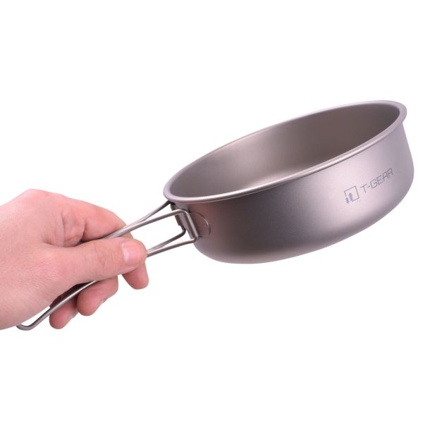 Миска с ручками титановая T-Gear Titanium Bowl 800, Объем, л: 0.8, Варианты:  , Страна-производитель: КИТАЙ, изображение 4